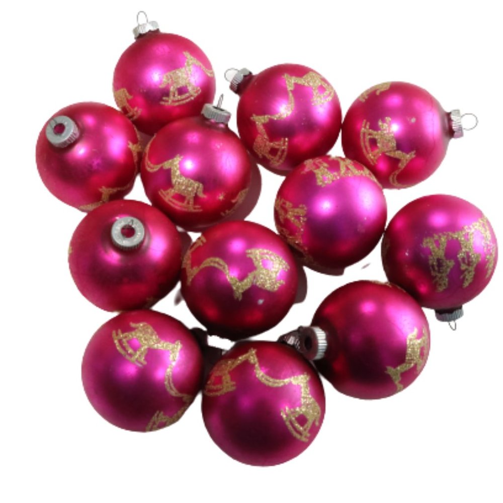 Vintage Shiny Brite Christmas Ornaments